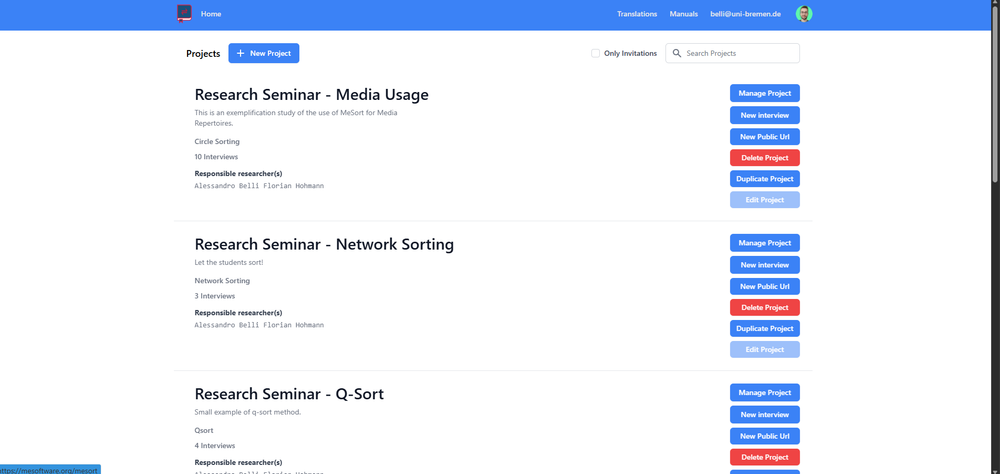 Building MeSort: A Web-Based Tool for Research Sorting Tasks