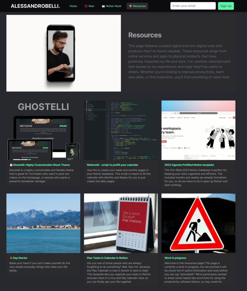 The Best curated Resources for Notion, Productivity, and Programming (Free and Discounted for Newsletter Members)