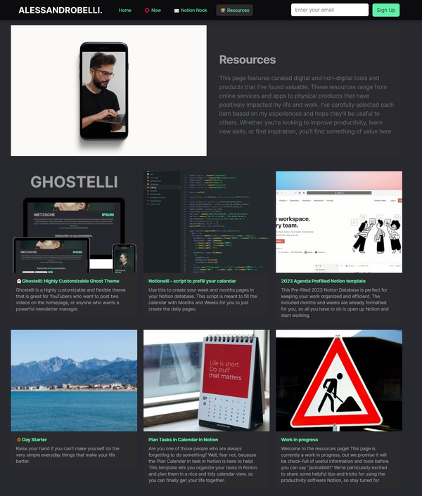 The Best curated Resources for Notion, Productivity, and Programming (Free and Discounted for Newsletter Members)